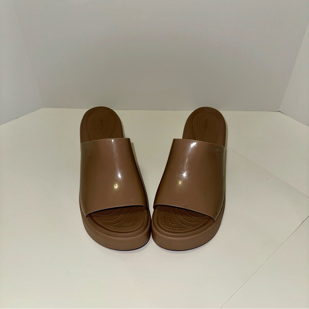 Women's Crocs Platform Slide Sandals 7